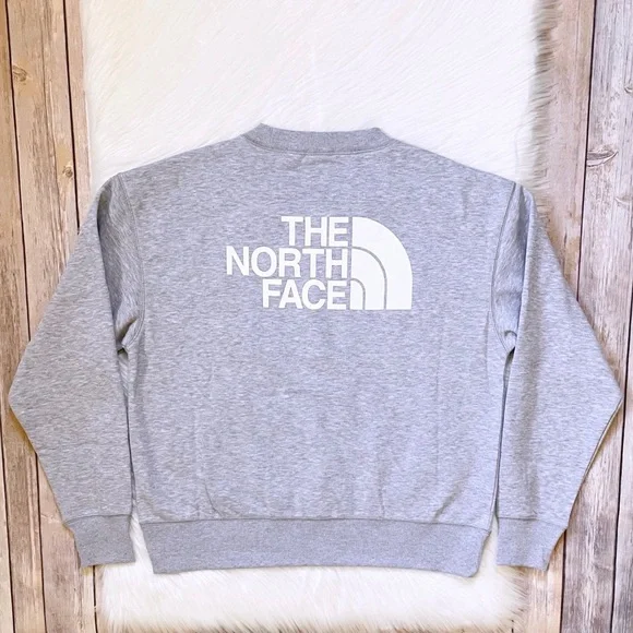 The North Face Women’s USA Crew Neck Grey Pullover - Picture 3 of 6